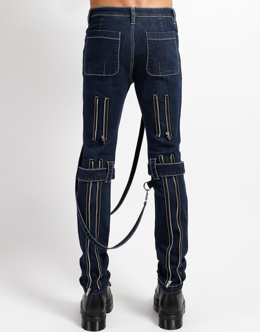 DENIM BONDAGE PANT