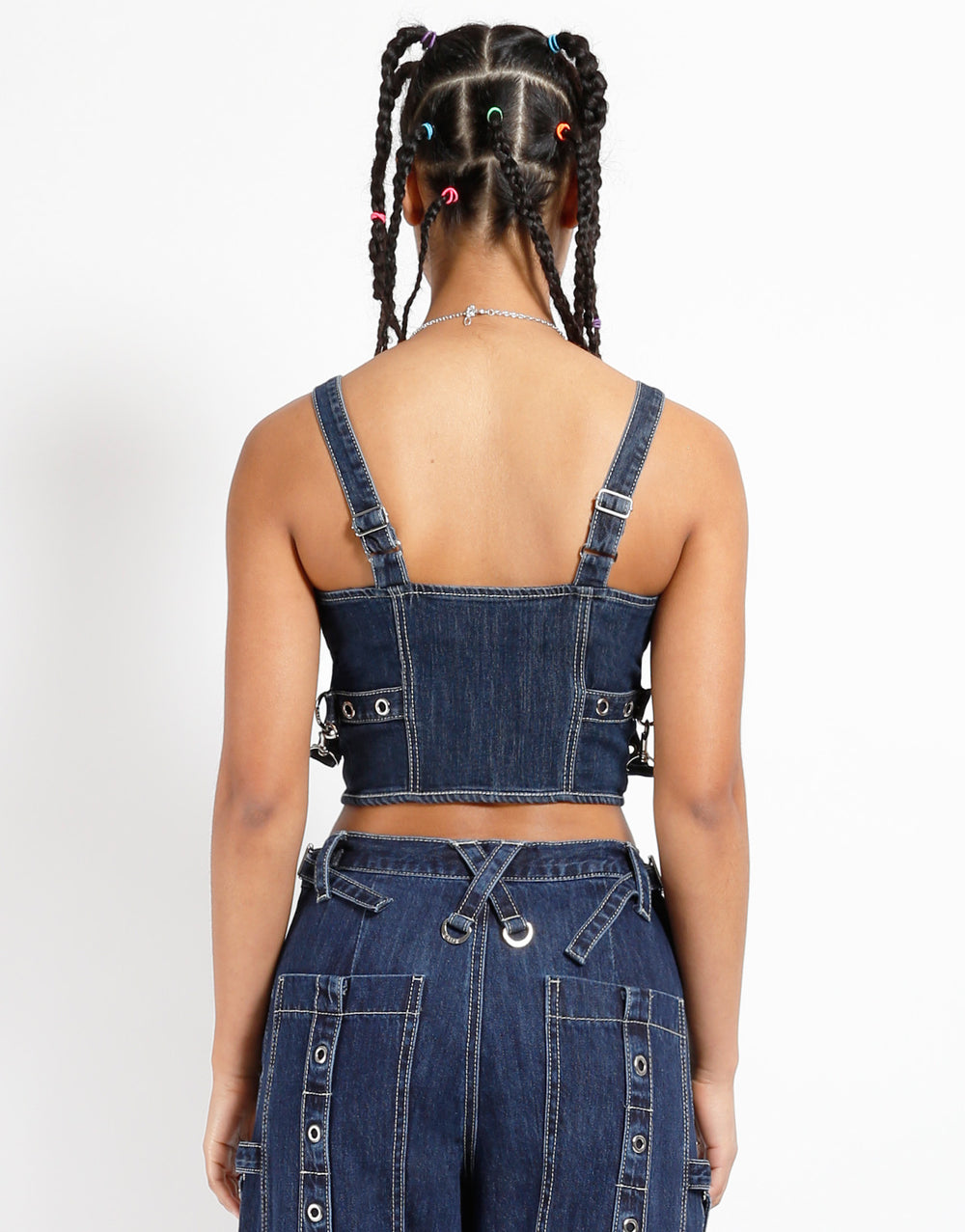 DENIM EVER READY CORSET