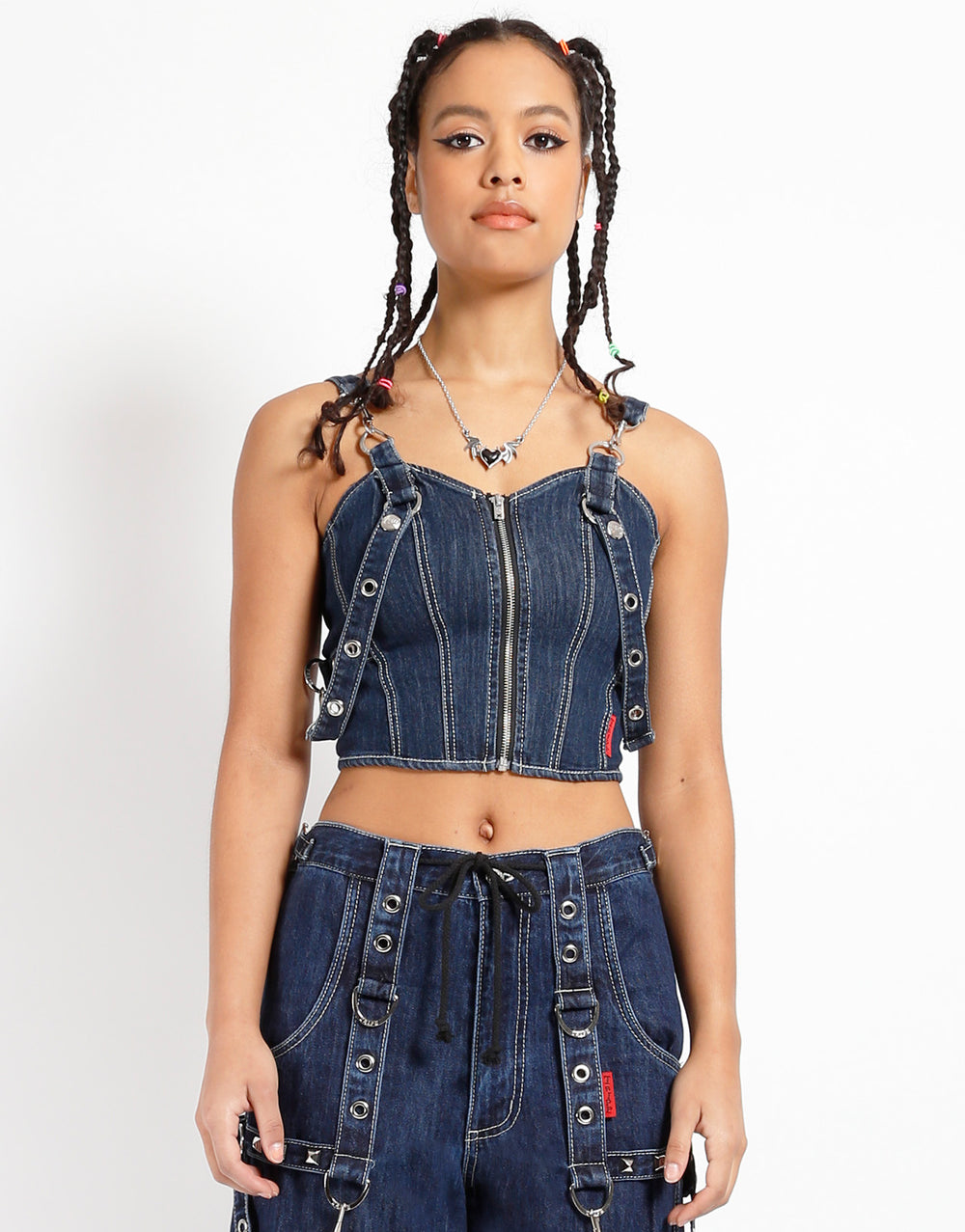 DENIM EVER READY CORSET