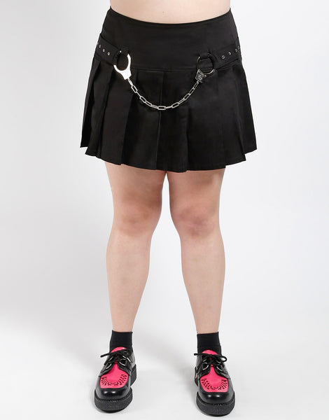 【TRIPP NYC】PLEATED BONDAGE SKIRT TRIPP NYC - PLEATED BONDAGE SKIRT