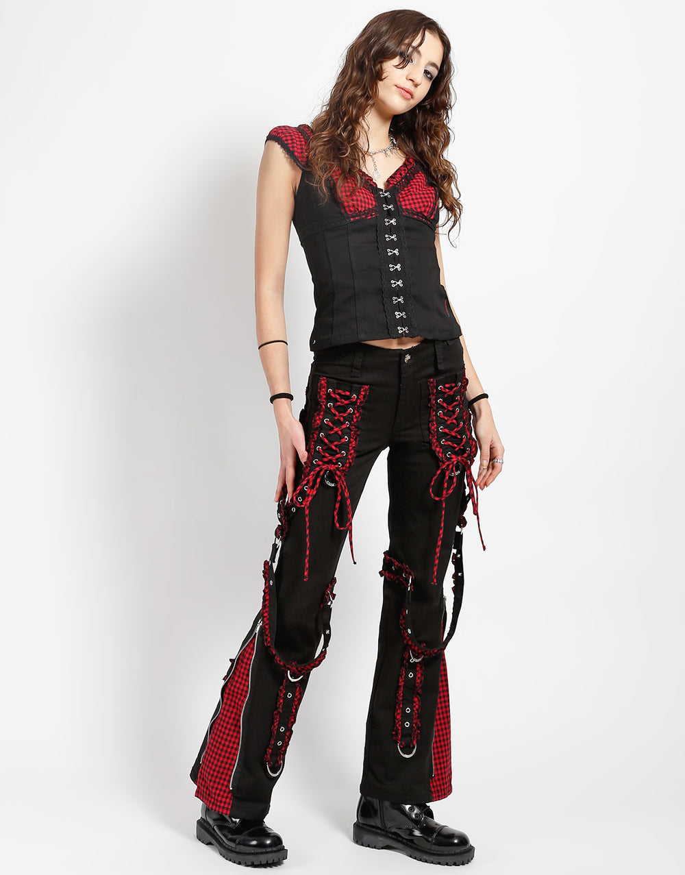 BO PEEP DARK STREET PANT RED