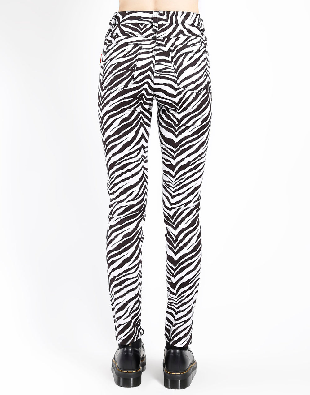 HIGH WAIST TIE UP PANT ZEBRA