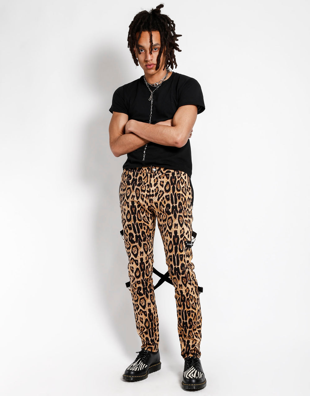 CHAOS PANT LEOPARD