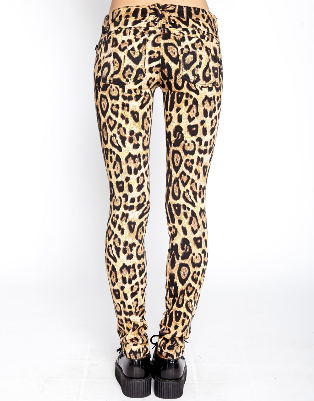 T-BACK JEAN NATURAL LEOPARD