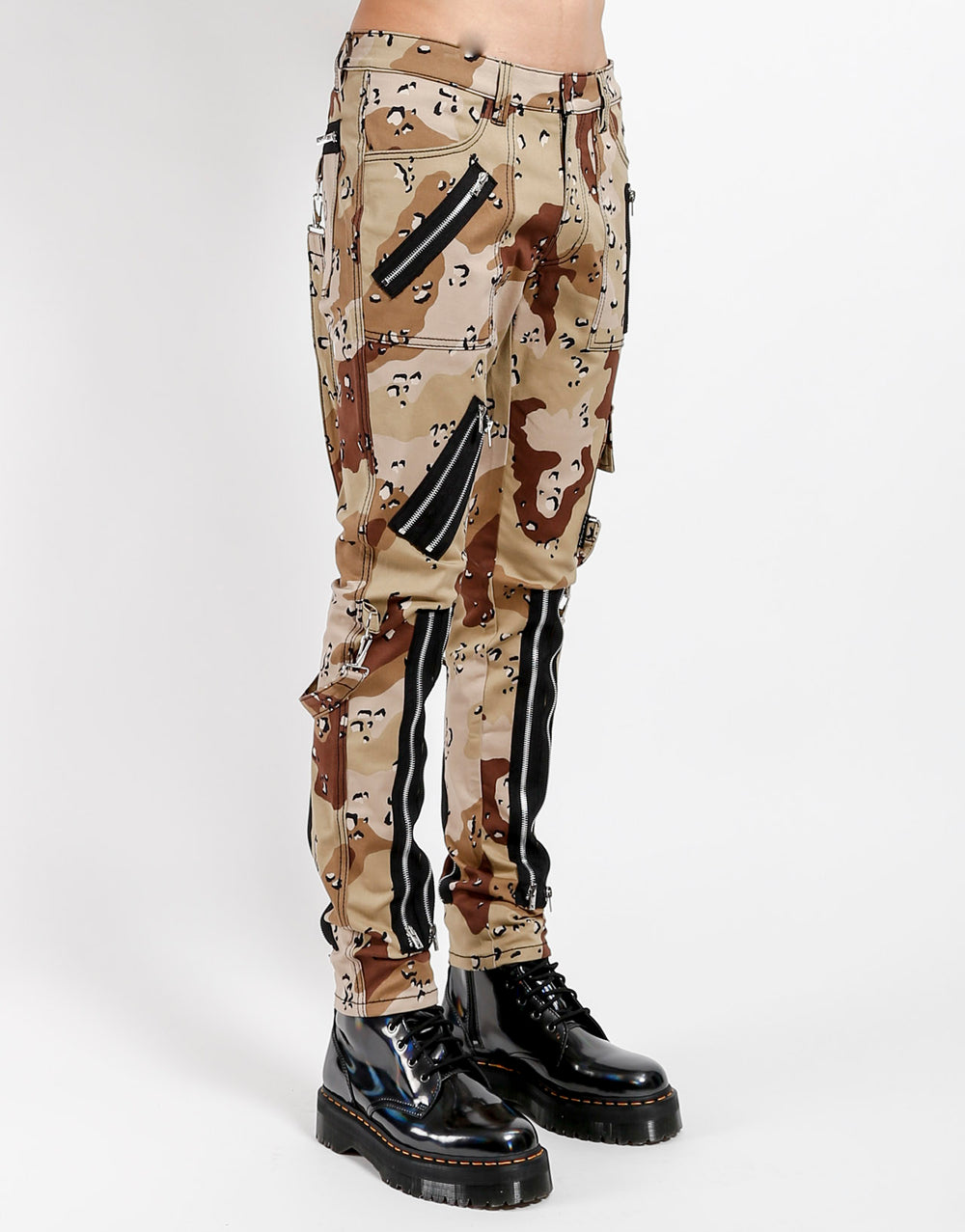 CLASSIC SLIM LEG SAND CAMO BONDAGE PANT