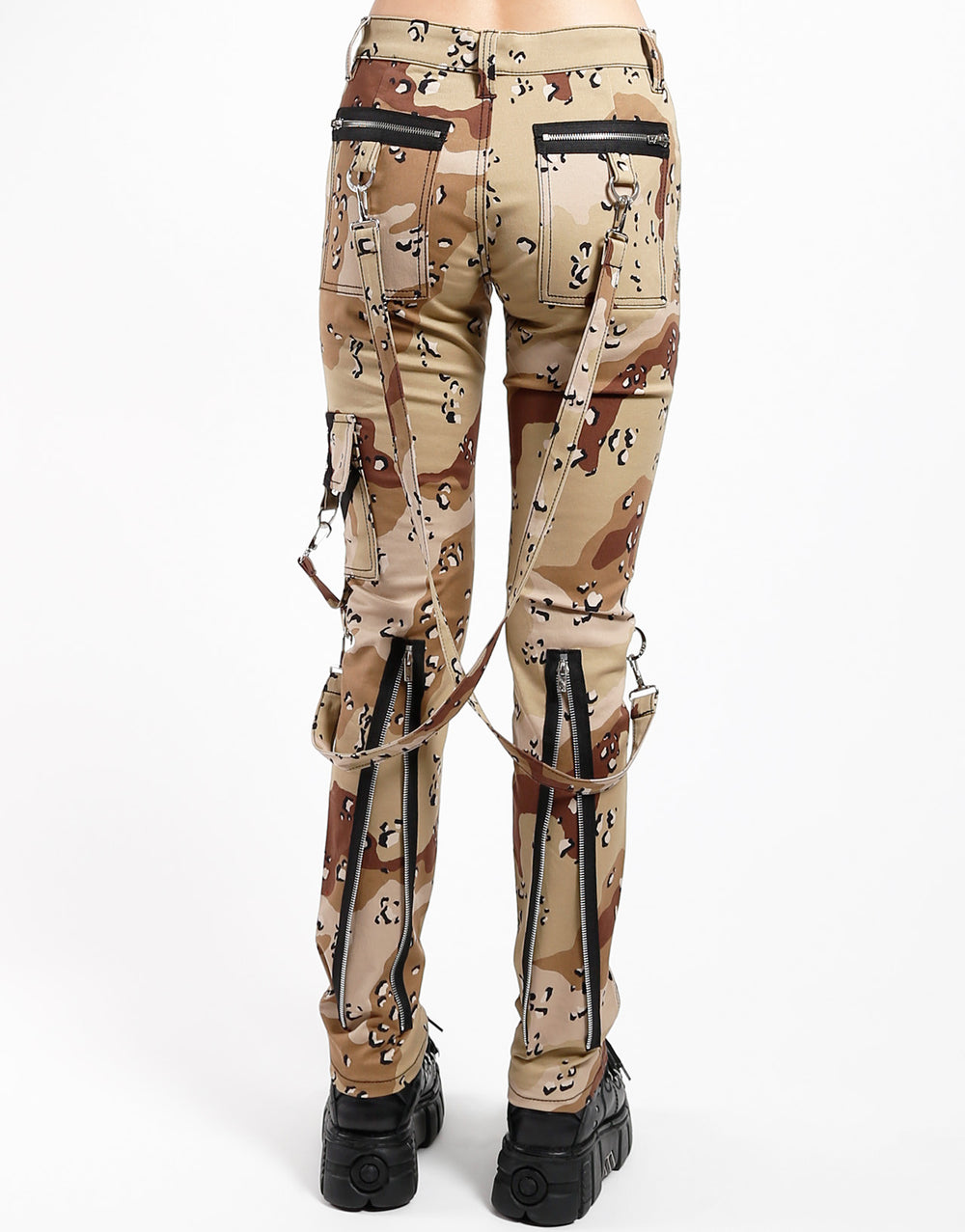 CLASSIC SLIM LEG SAND CAMO BONDAGE PANT