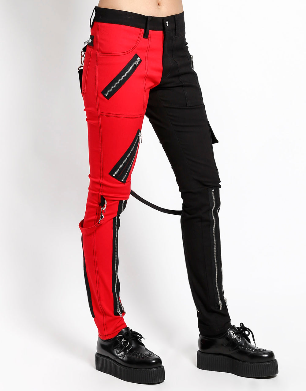 SPLIT LEG BONDAGE PANT