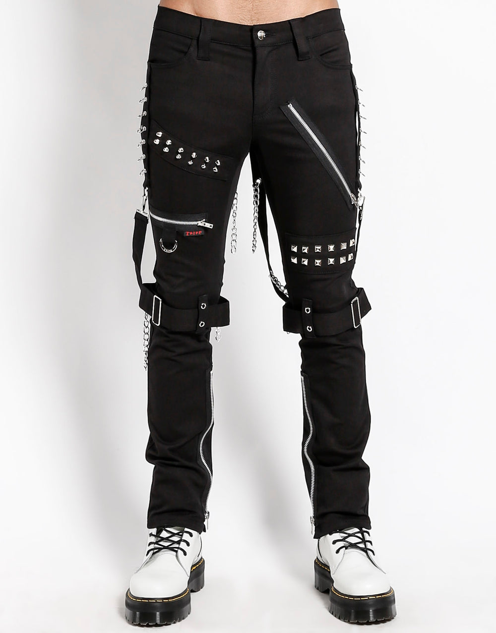 STUDDED BONDAGE PANT