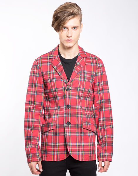 TRIPP NYC - TARTAN TOP CAT BLAZER