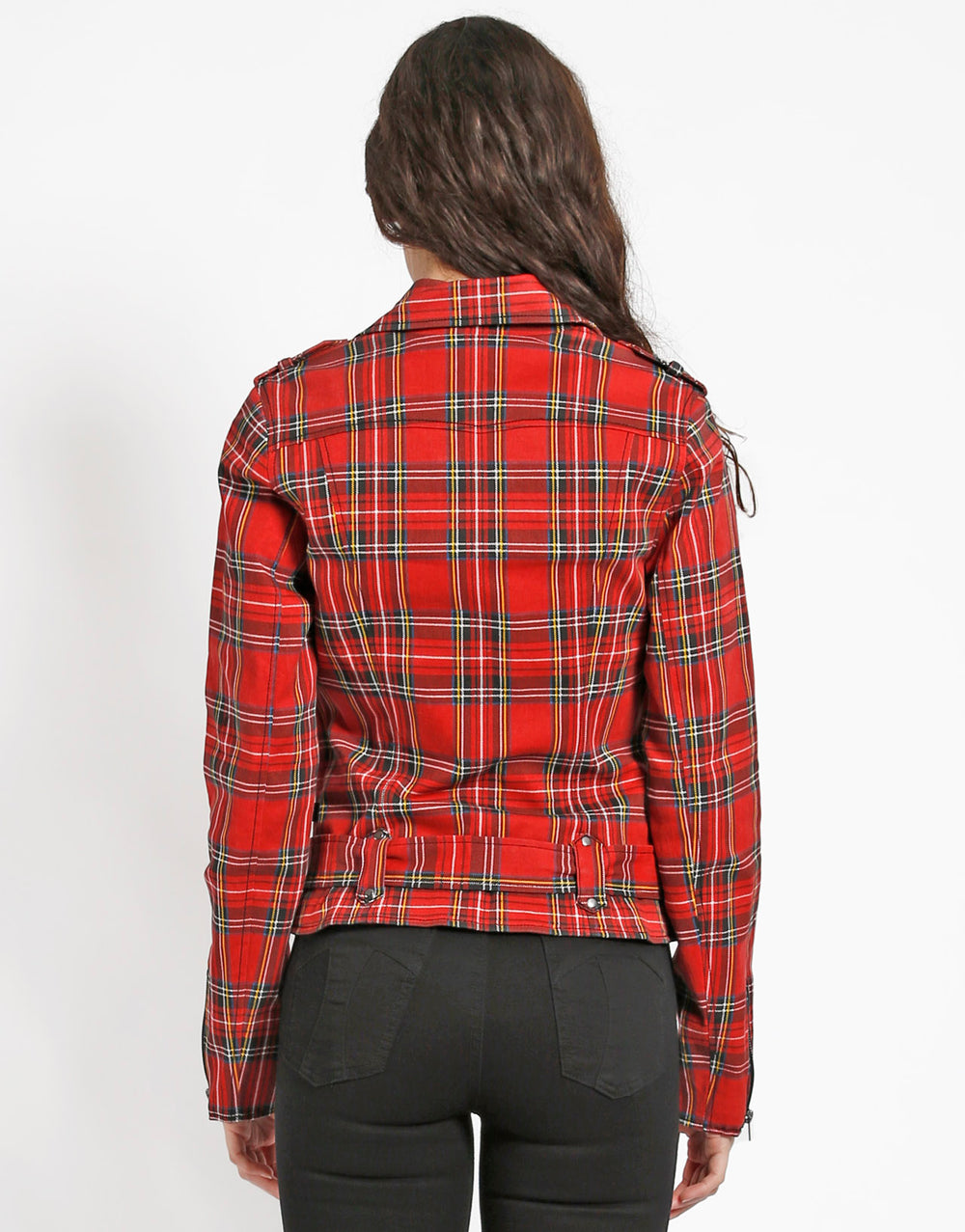 WILD CHILD MOTO RED PLAID