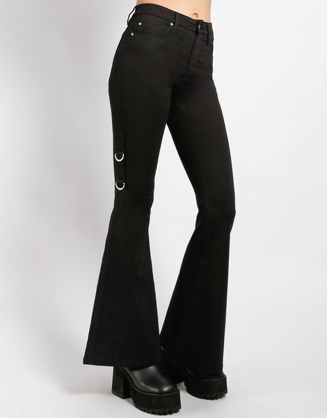 Cortney Black Bell Bottom Jeans – The North Nash Boutique