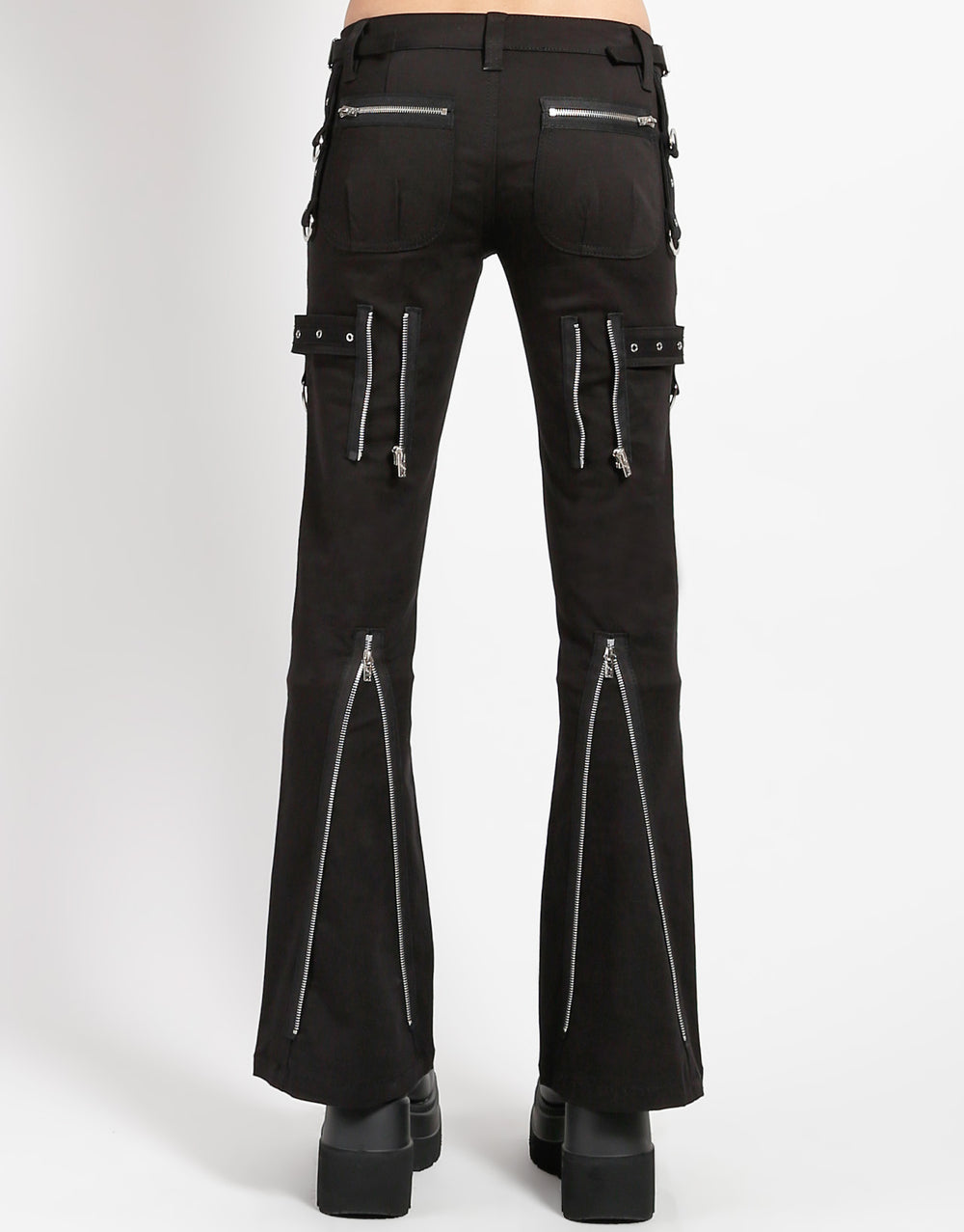 SUPER EYELET PANT BLACK