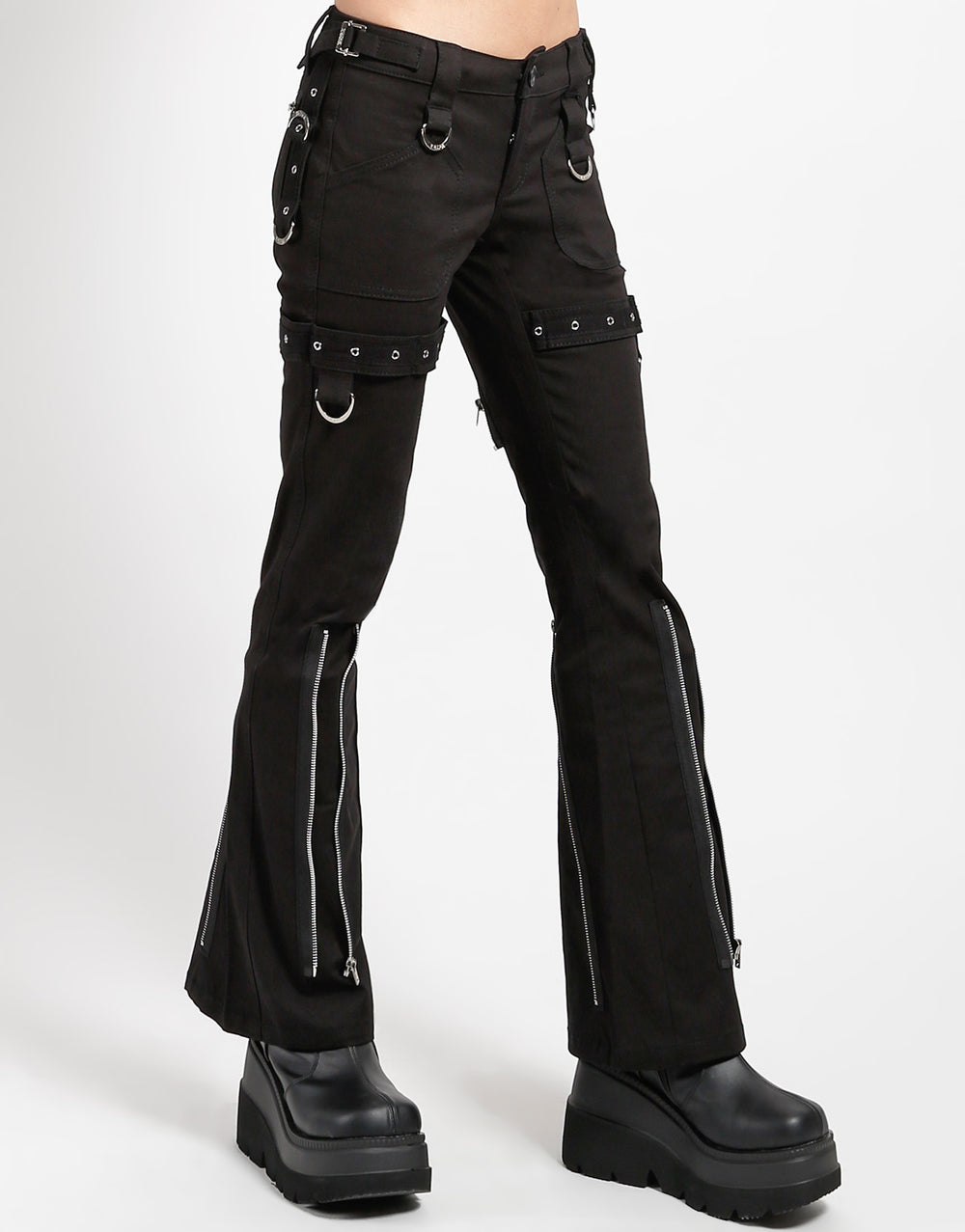 SUPER EYELET PANT BLACK