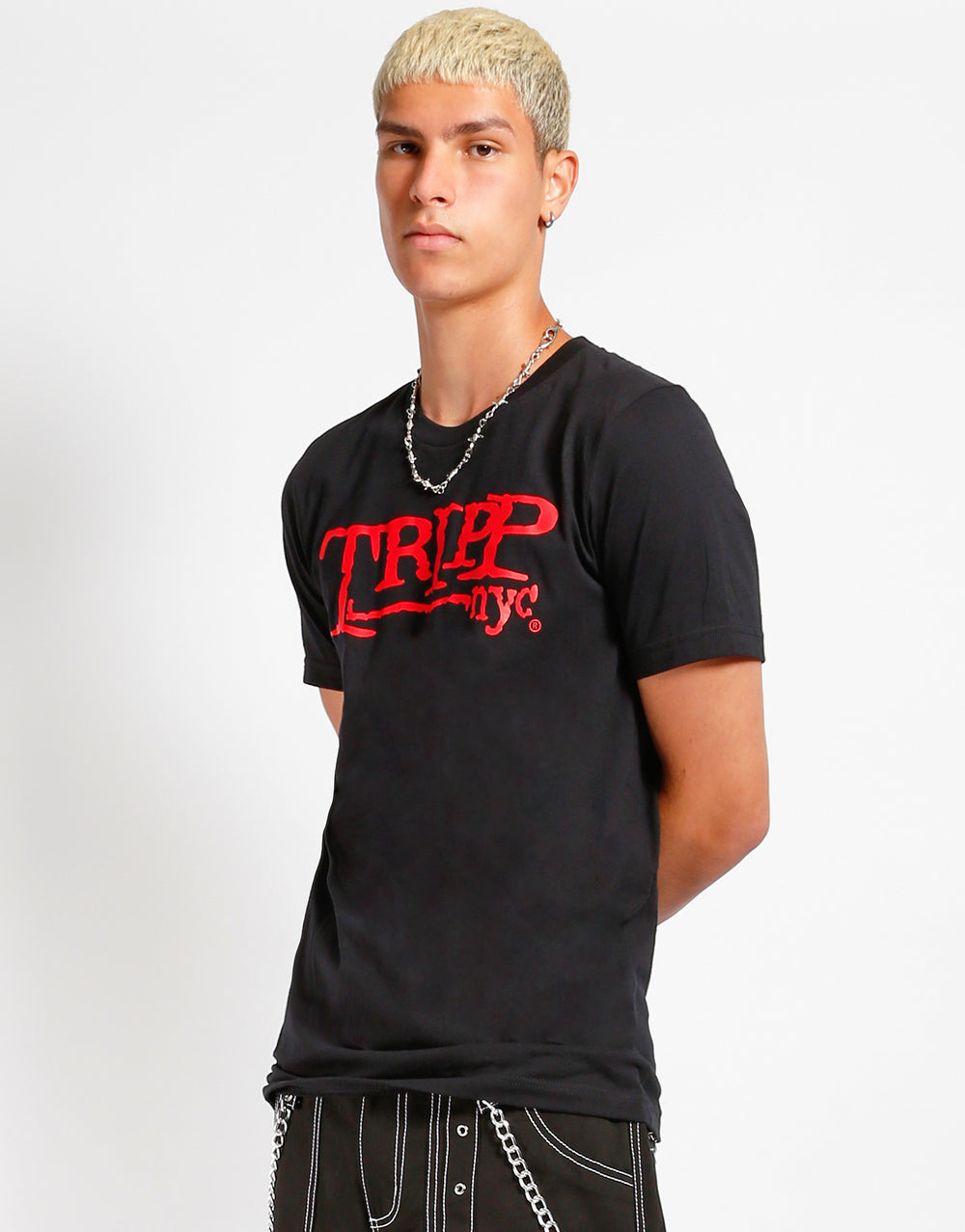 TRIPP NYC RED LOGO TEE