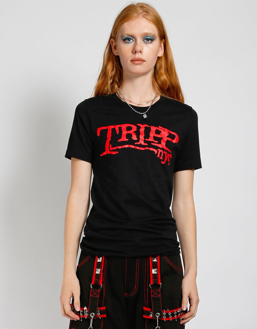 TRIPP NYC RED LOGO TEE