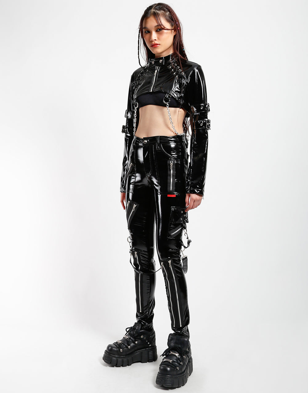 PVC VINYL RAGE PANT