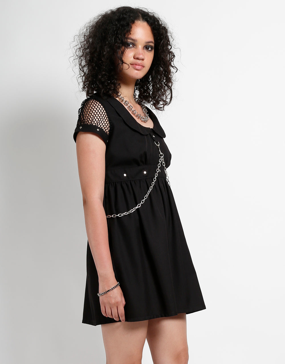 CHAIN STRAP DRESS