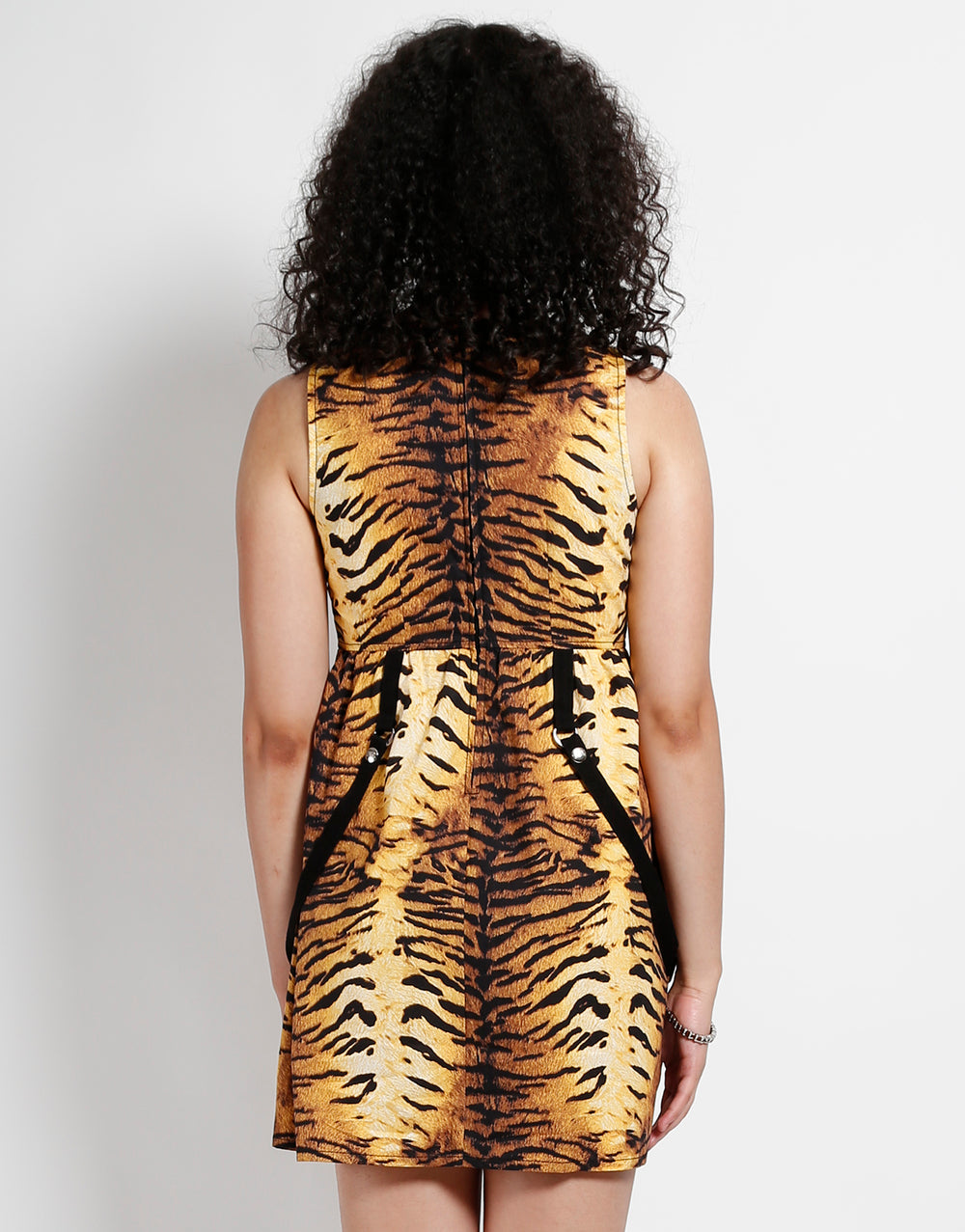 STRAP DRESS TIGER