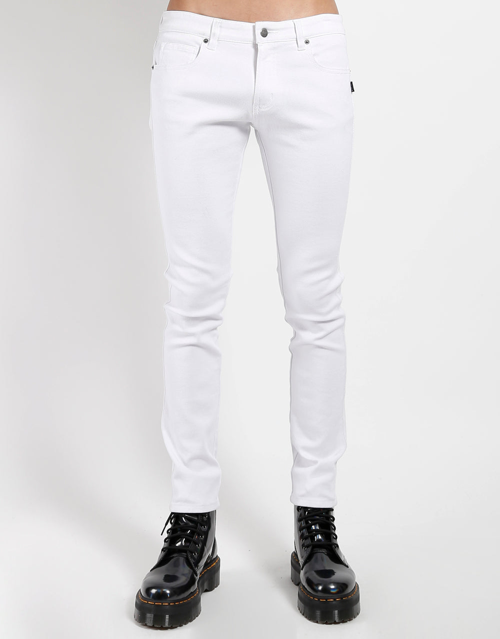 TRASH & VAUDEVILLE WHITE SKINNY JEAN