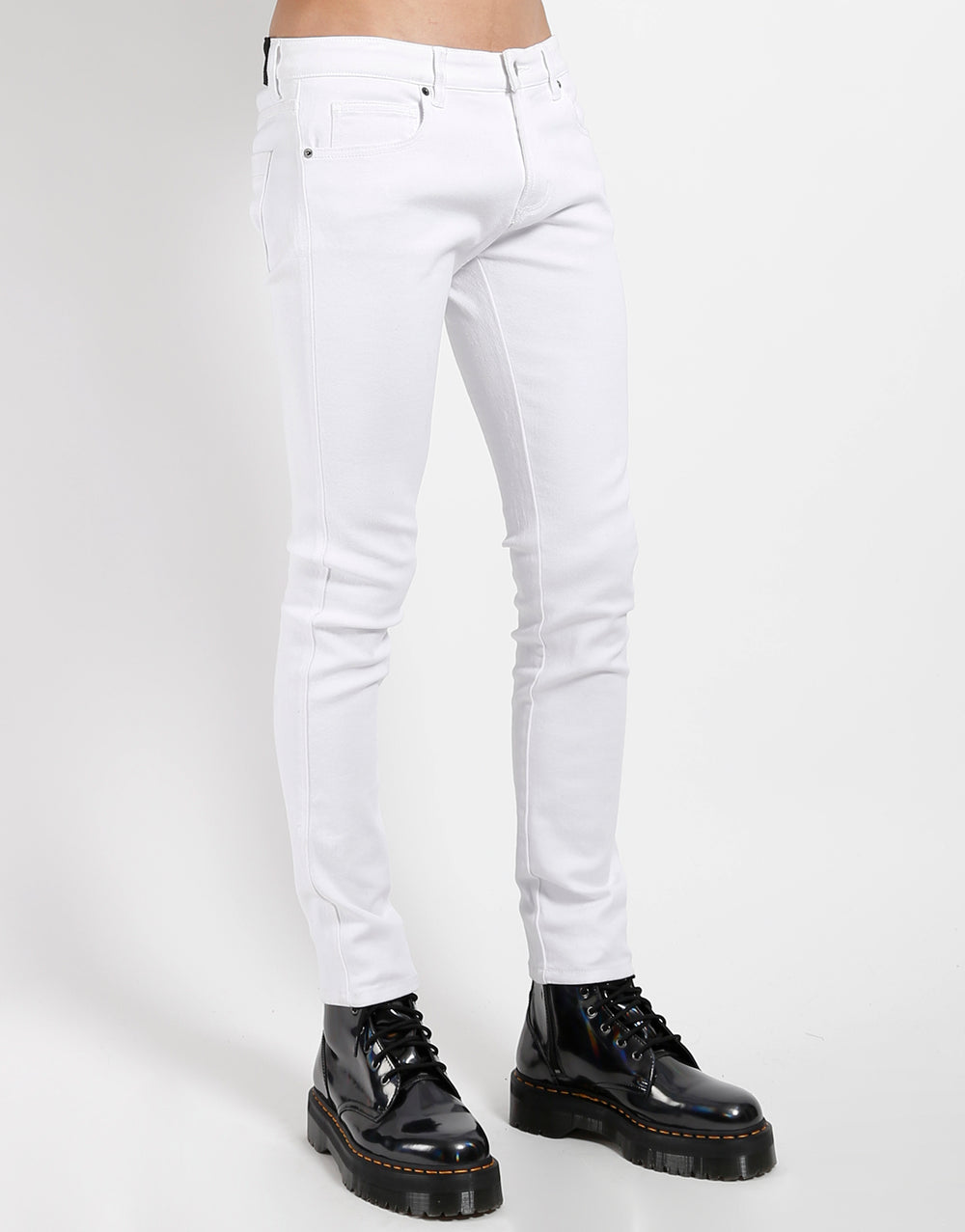 TRASH & VAUDEVILLE WHITE SKINNY JEAN