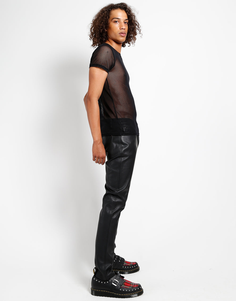 FAUX LEATHER PANT