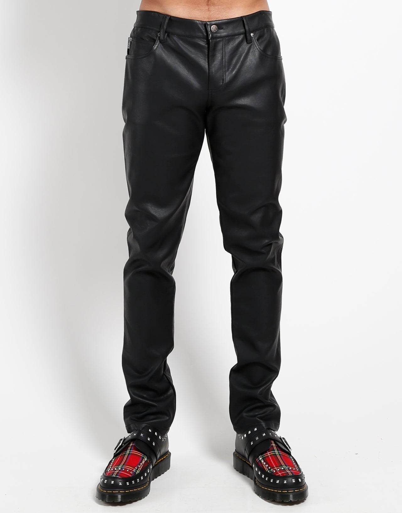 FAUX LEATHER PANT