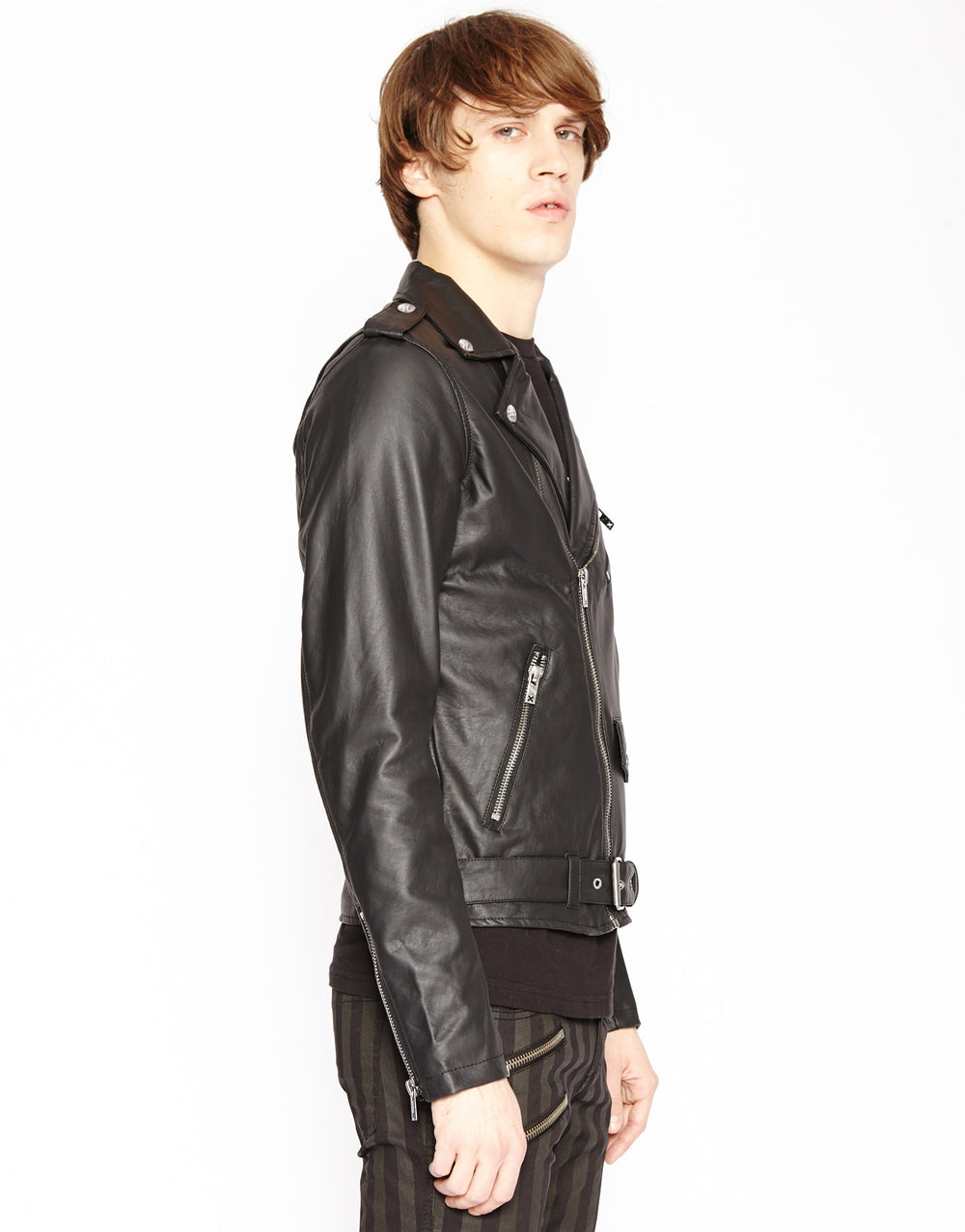 FAUX LEATHER CLASSIC MOTO