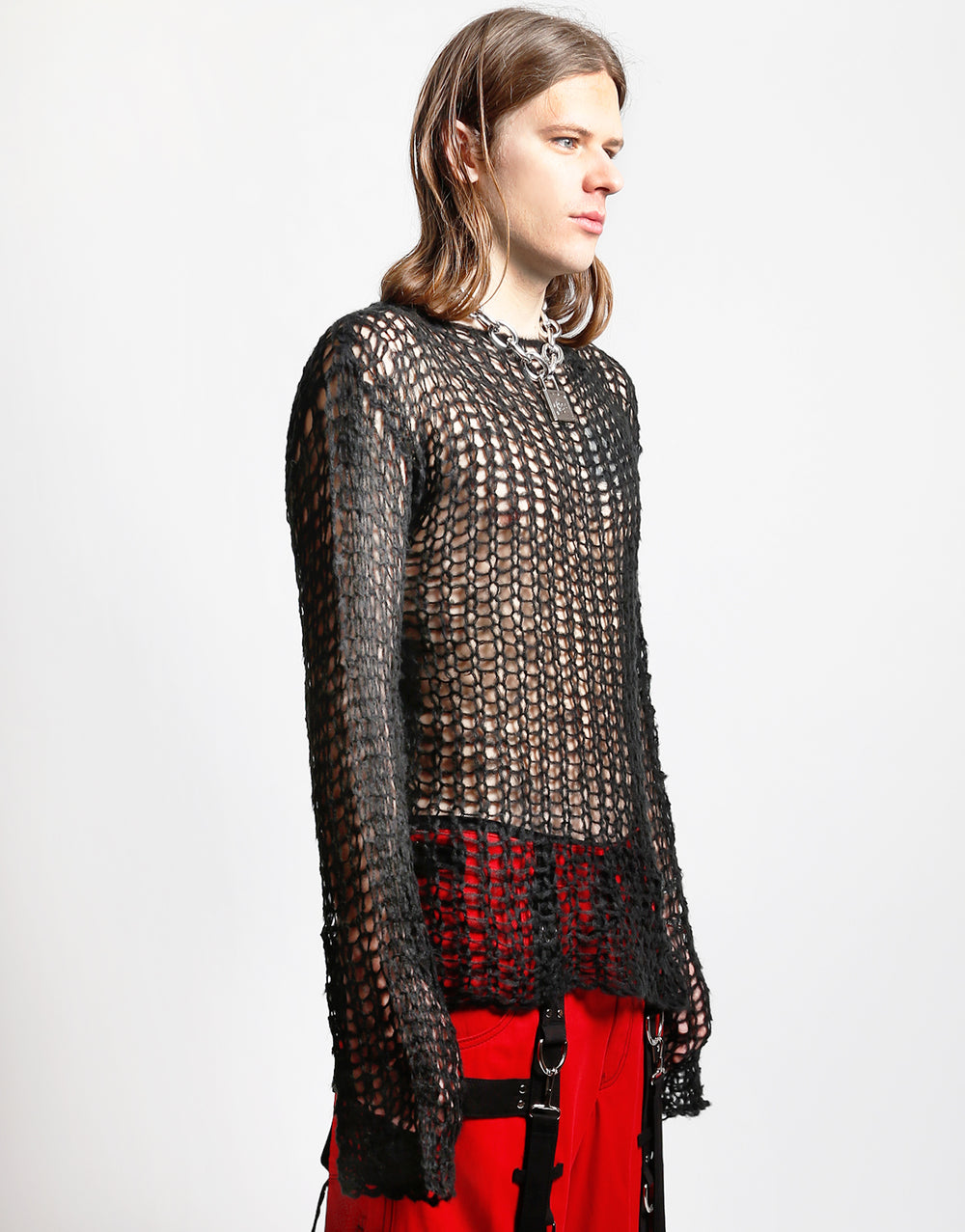 HOLY PUNK SWEATER BLACK