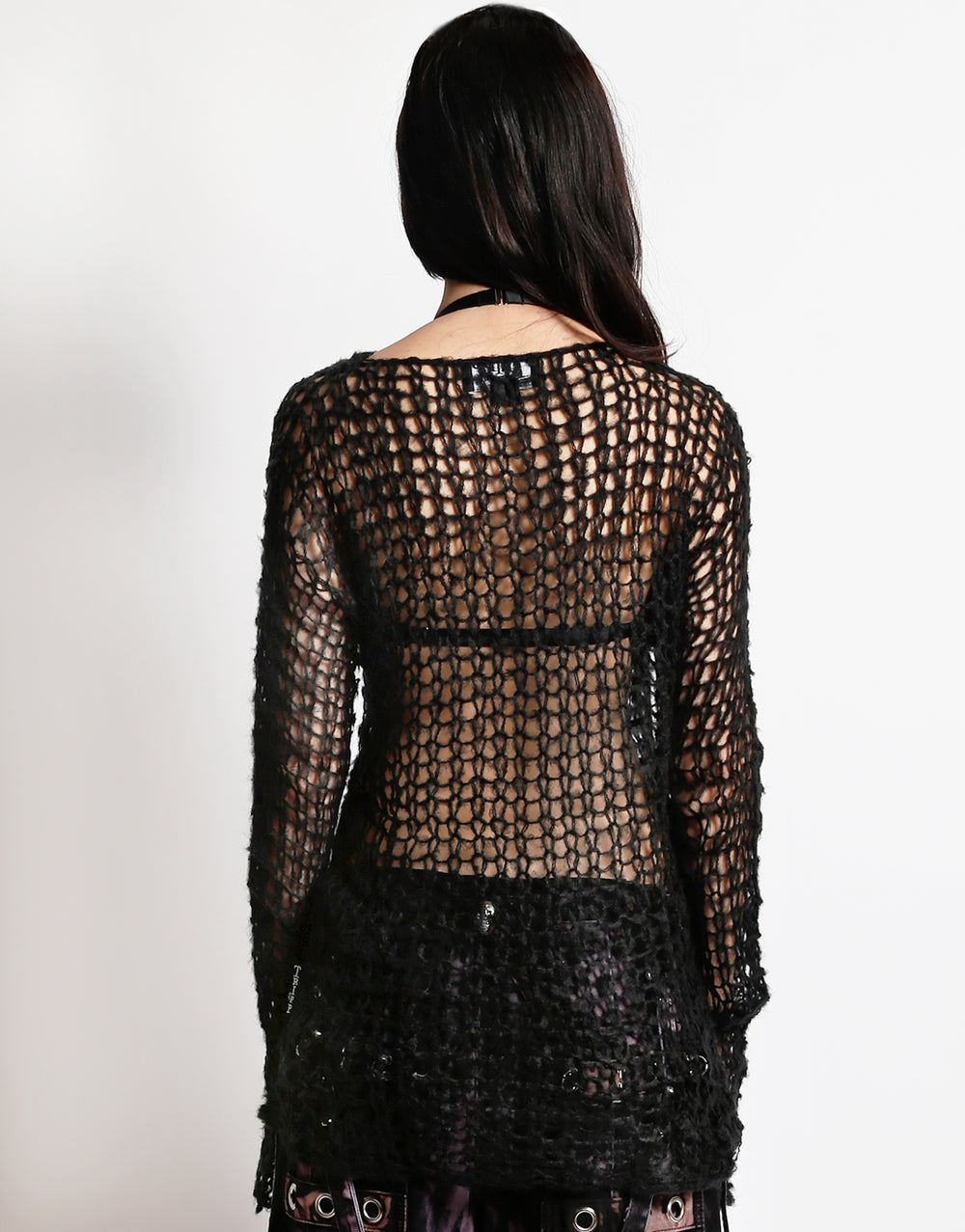 HOLY PUNK SWEATER BLACK