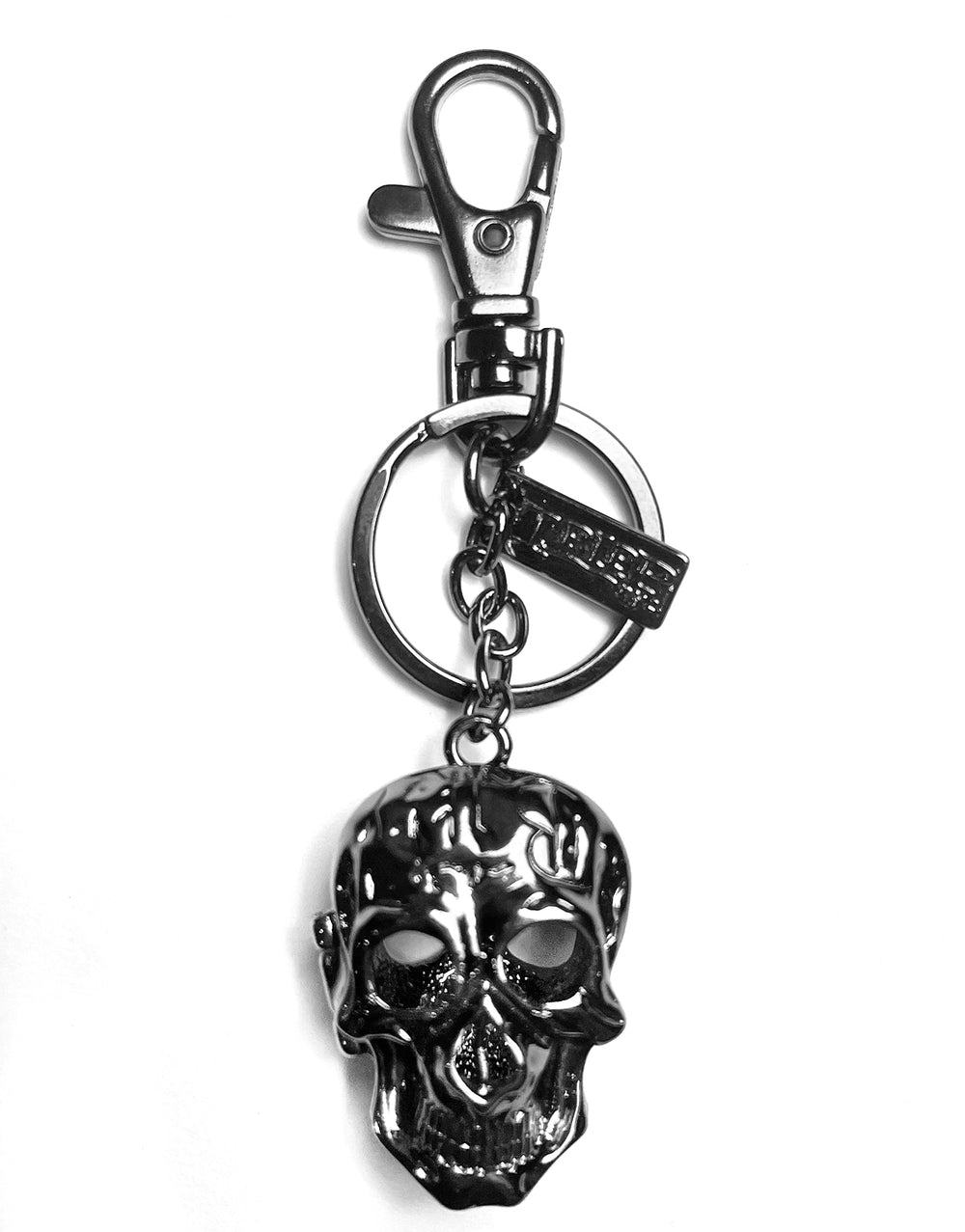 SKULL KEYCHAIN BLACK