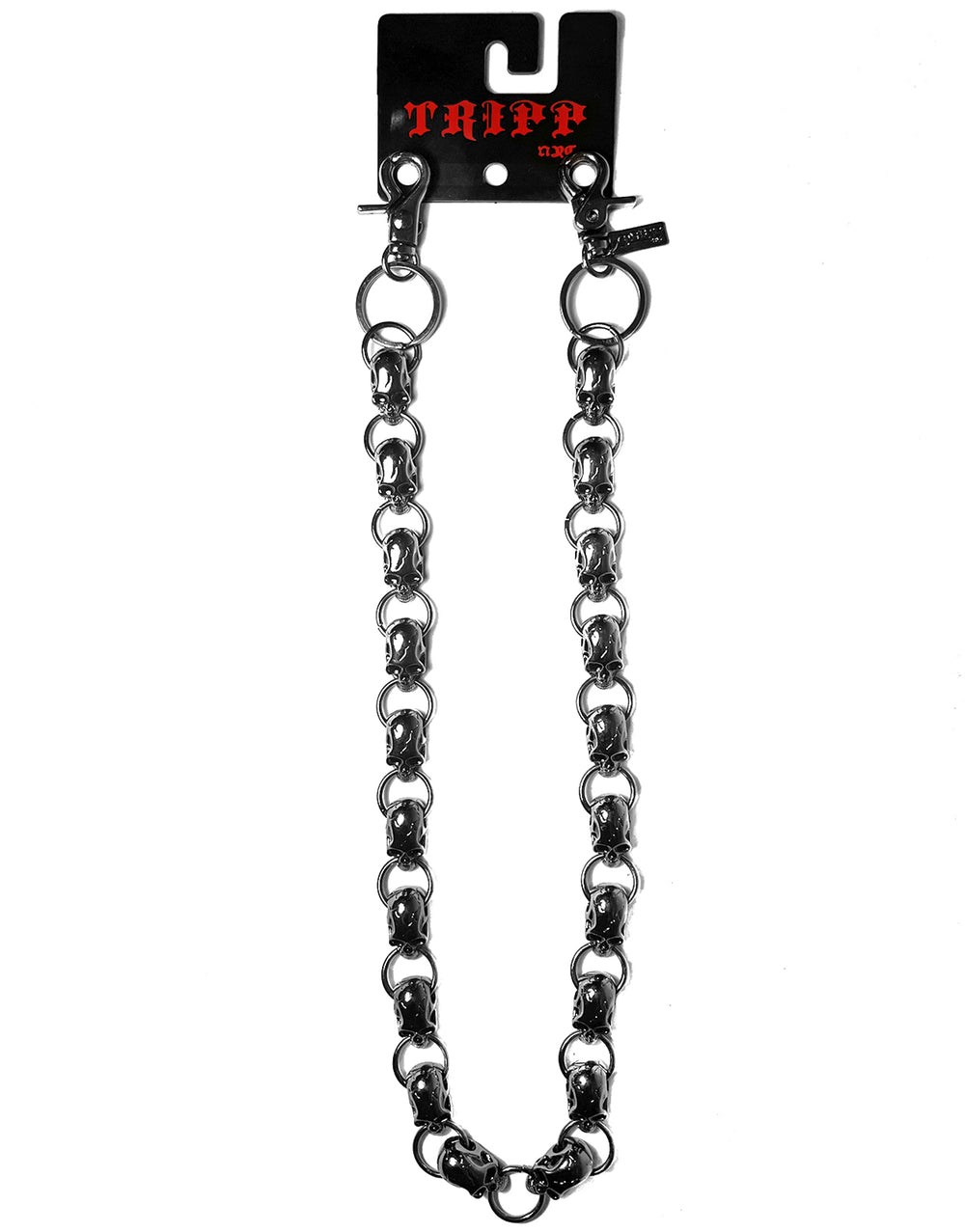 SKULL TRAIN CHAIN BLACK