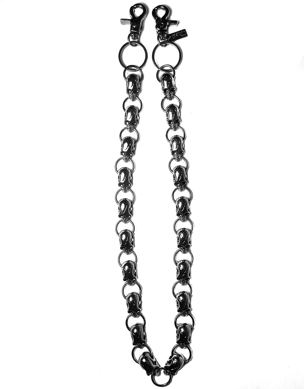 SKULL TRAIN CHAIN BLACK