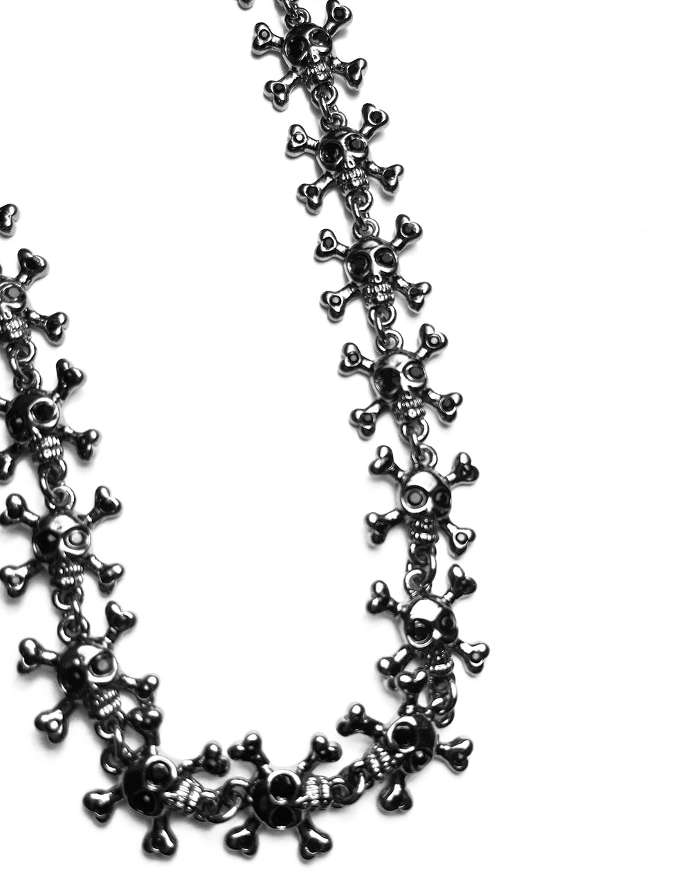 MINI SKULL CHAIN BLACK