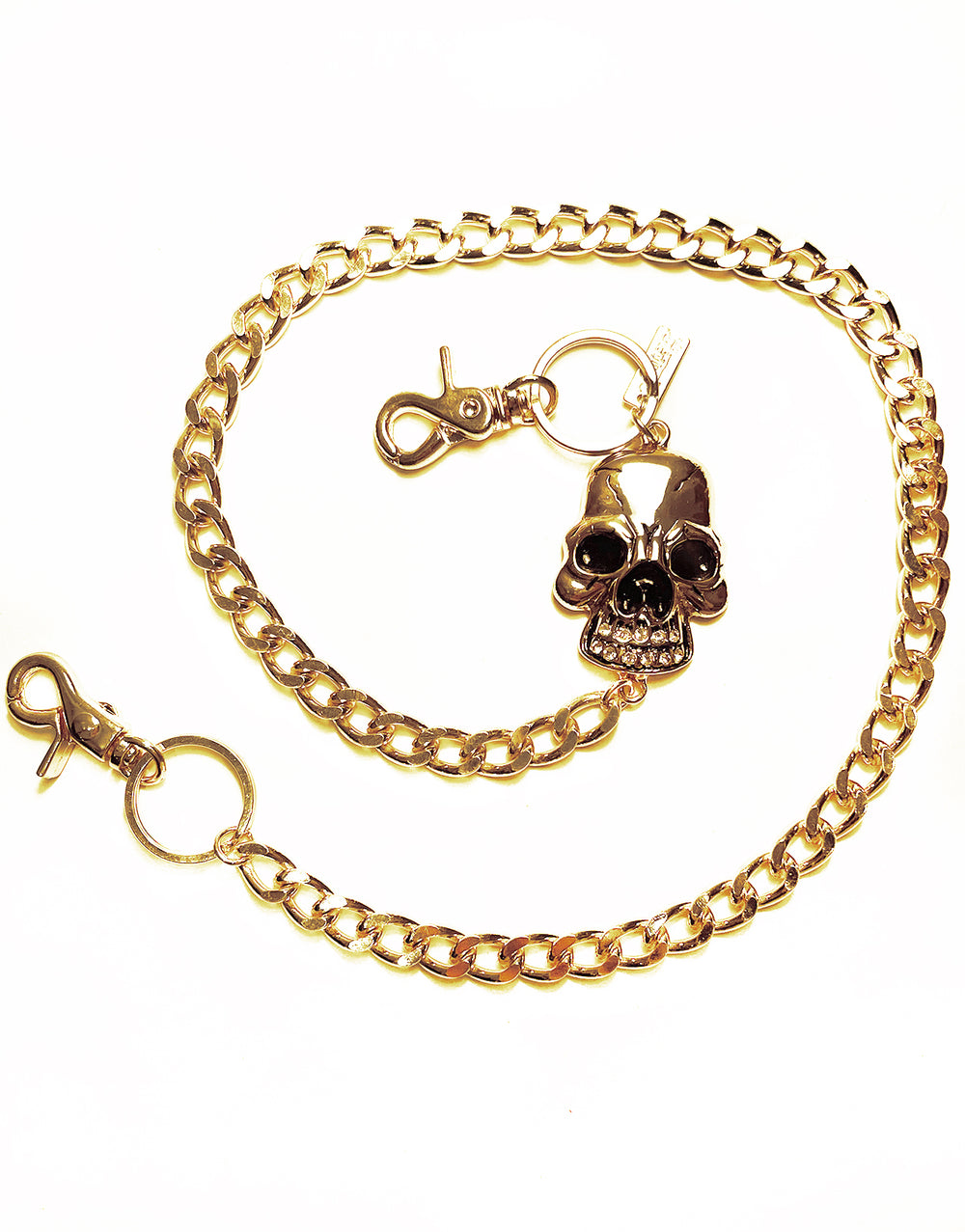 GRILL SKULL CHAIN GOLD