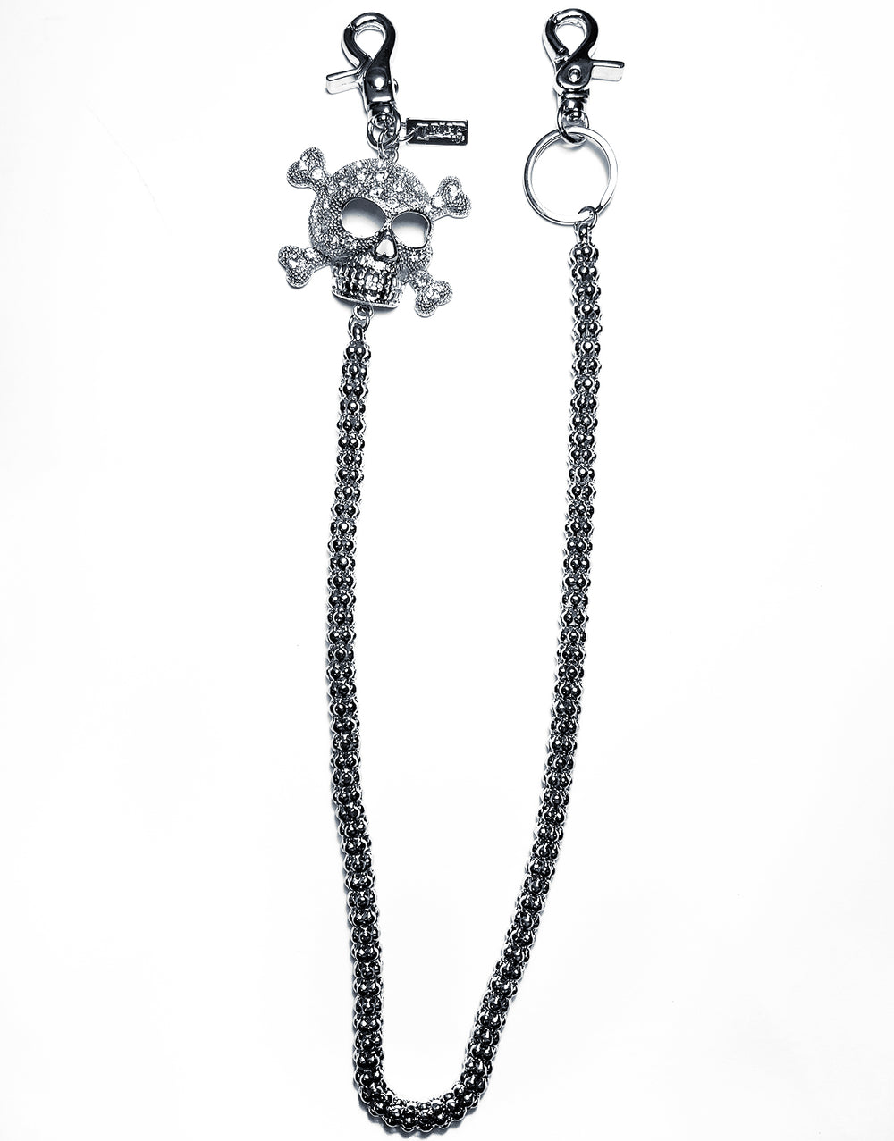 SUPER SKULL CHAIN SILVER