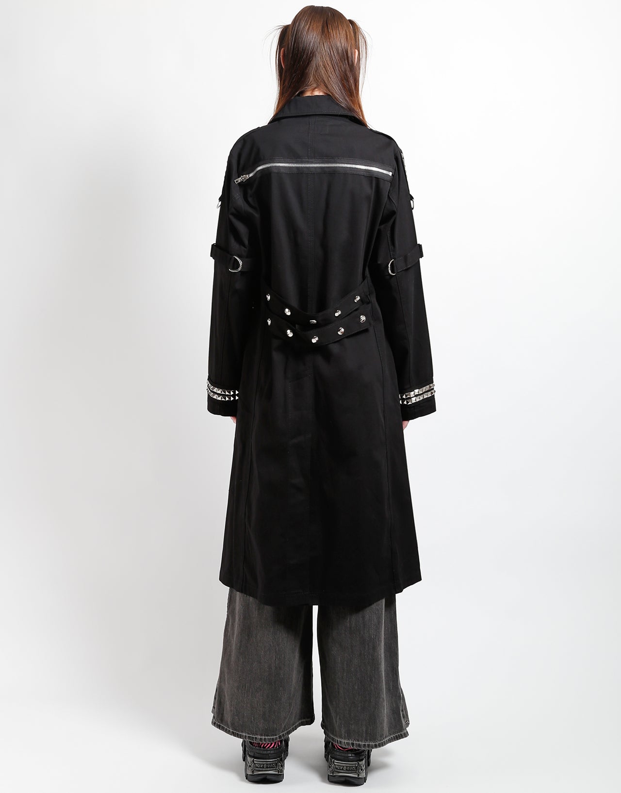ジャケット・アウター LGB TRENCH/ANT/KNEE 1030 Sophie Lace Trench Jacket – Teal Poppy
