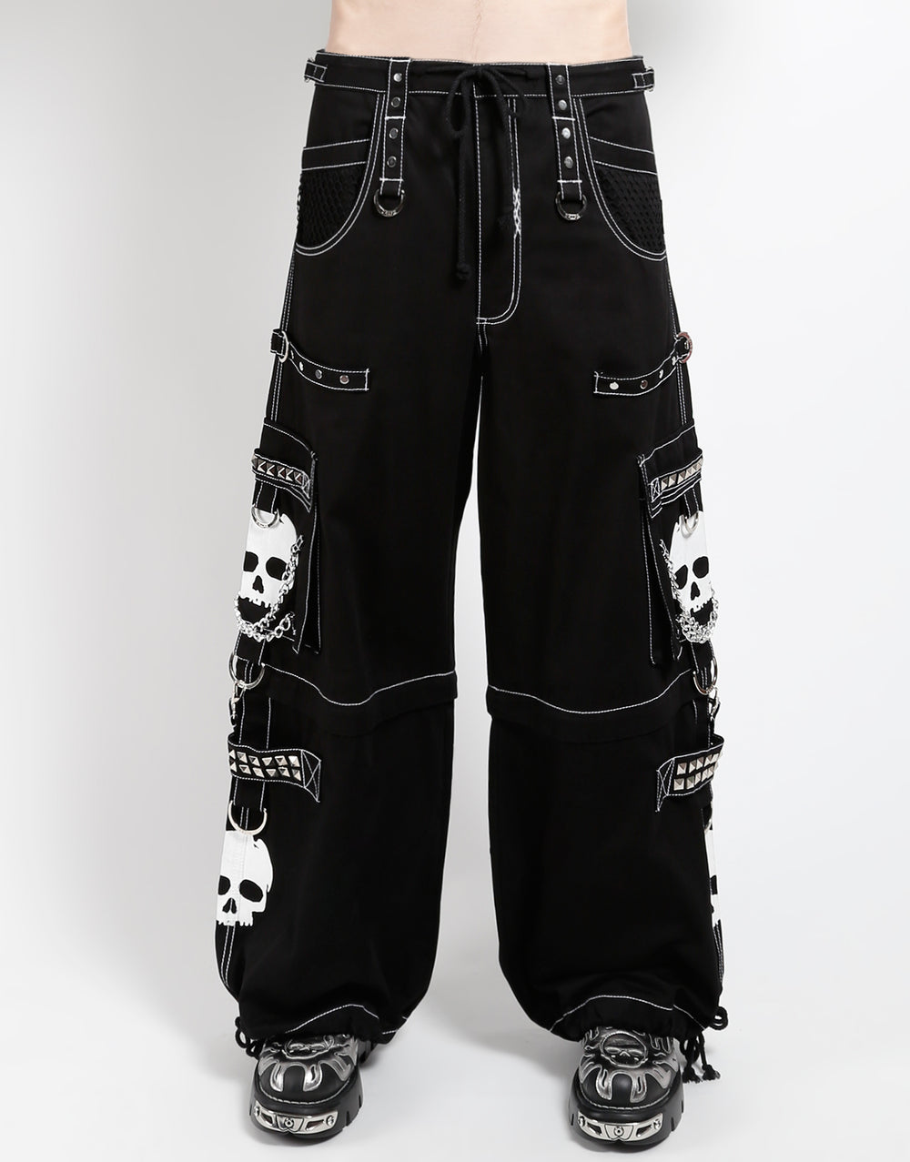 SUPER SKULL PANT WHITE SKULL