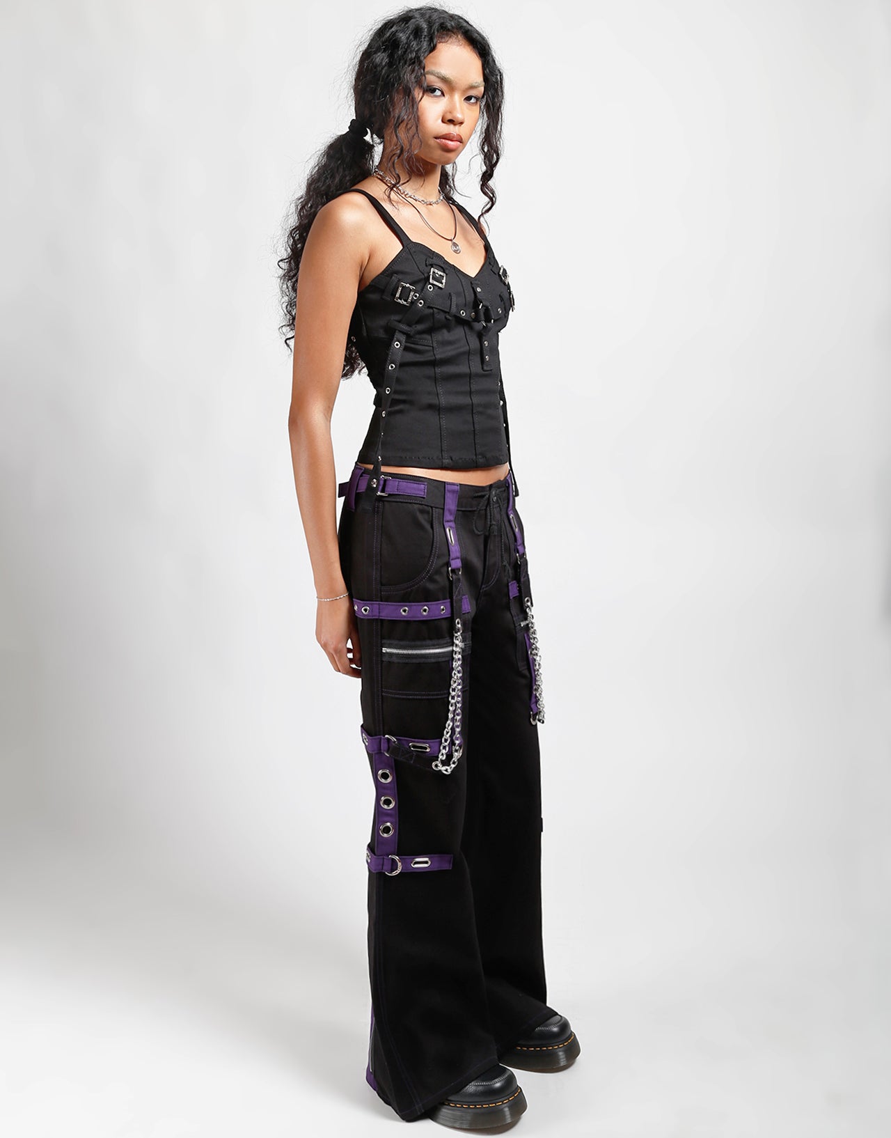 CHAIN DARK STREET PANT