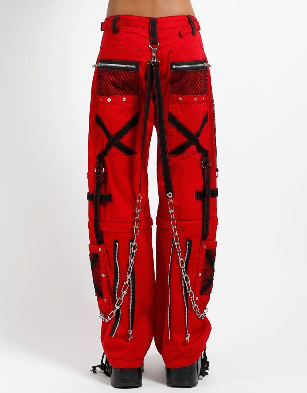 TRIPP NYC  ELECTRO PANTS RED unisexファッション