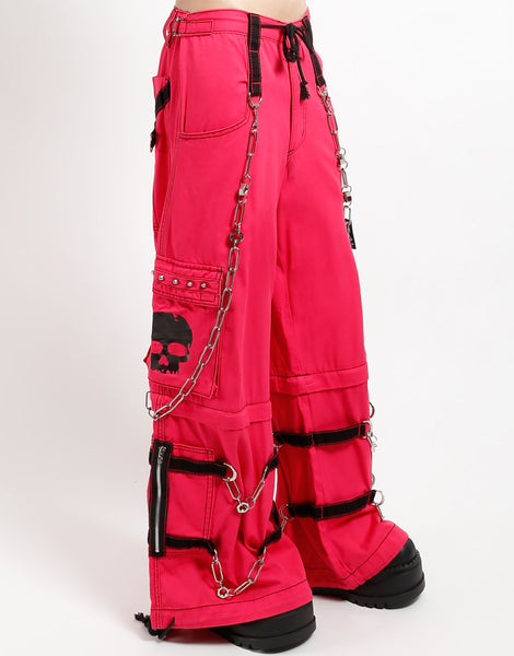 SKULL ZIP OFF PANT PINK – TRIPP NYC