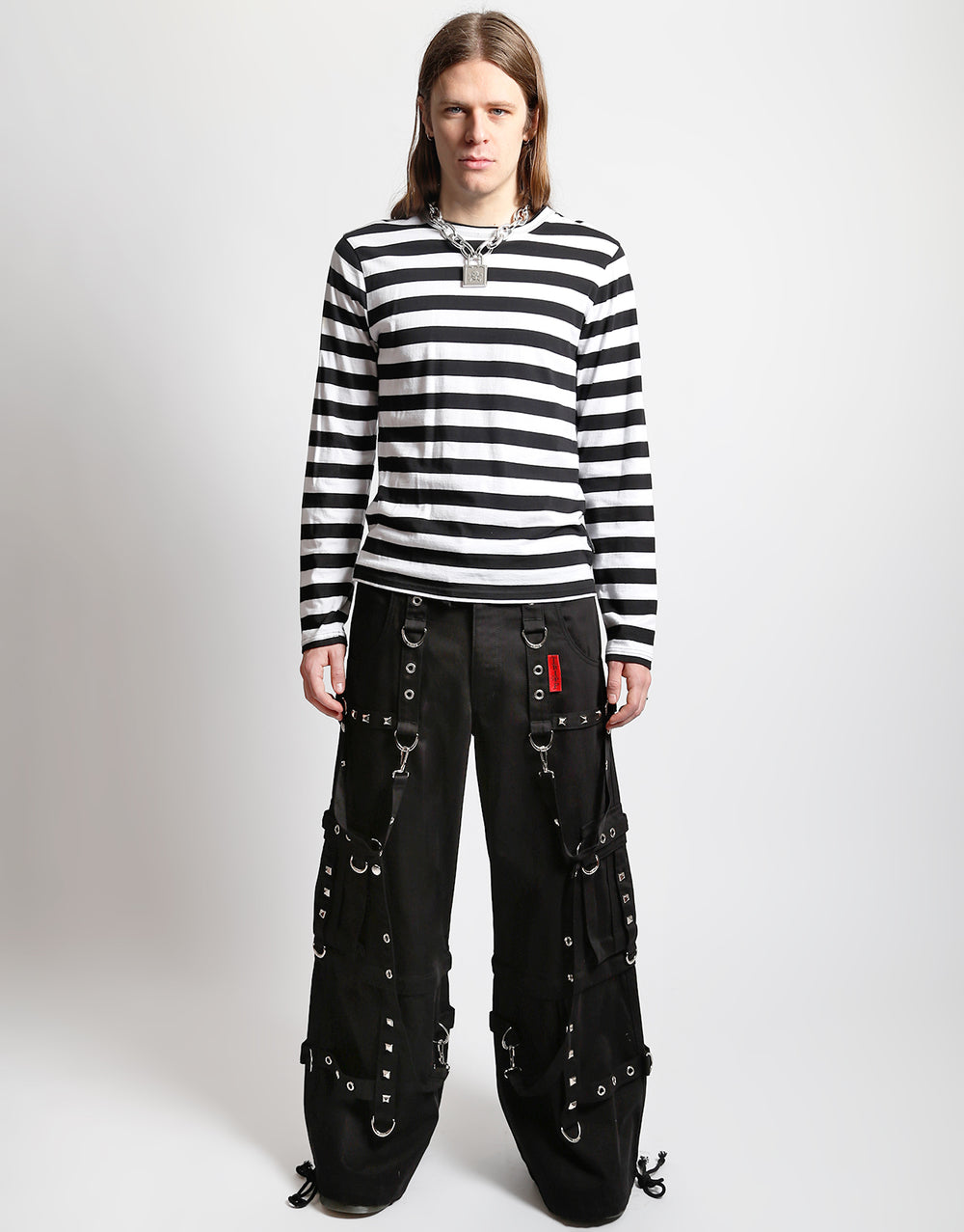 STRAP PANT BLACK