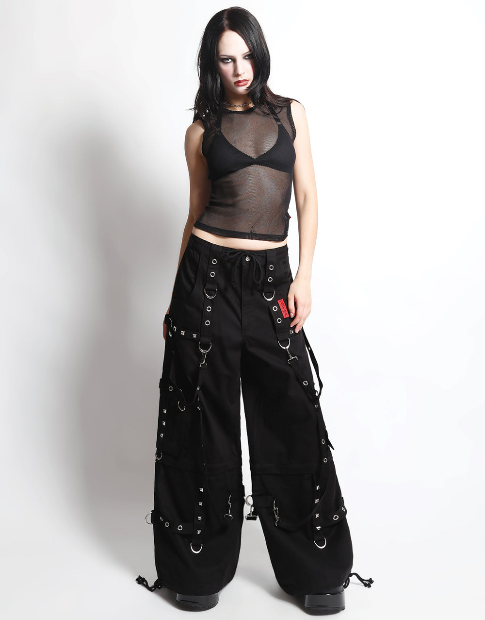 STRAP PANT BLACK