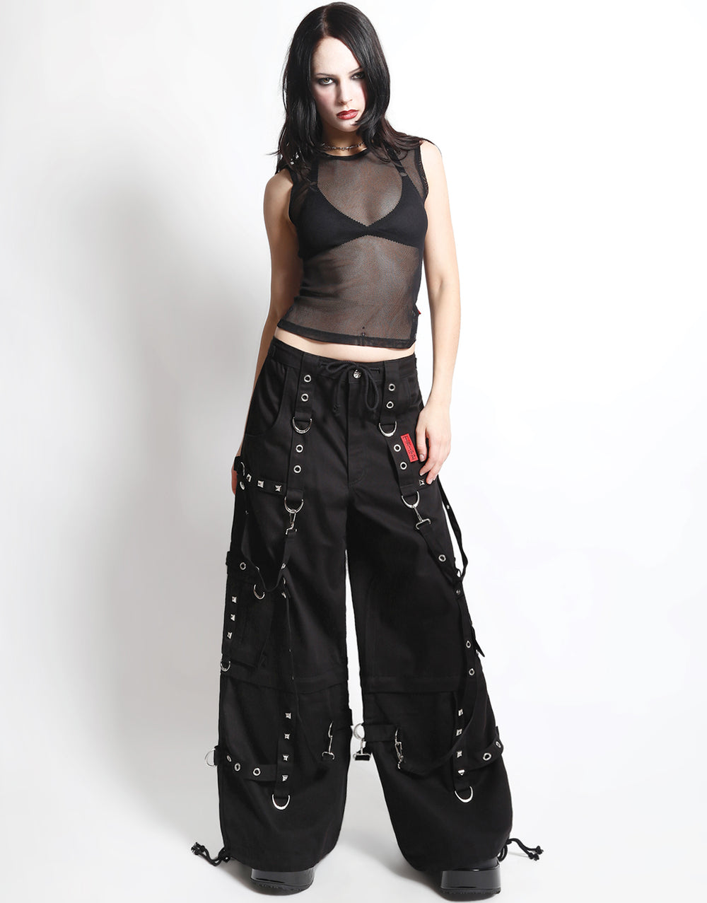 STRAP PANT BLACK