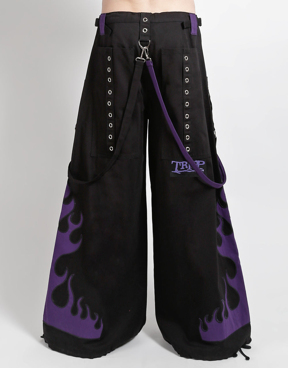 FLAME DARK STREET PANT PURPLE
