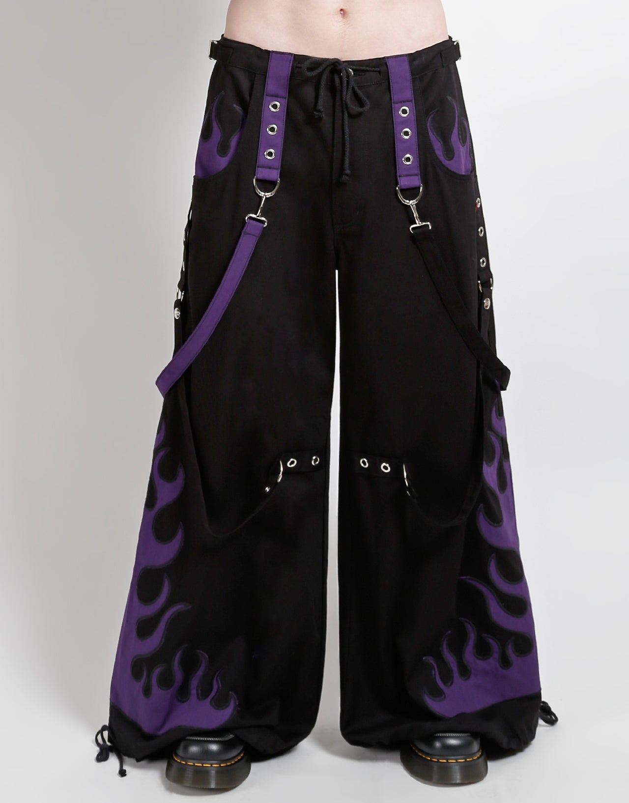 FLAME DARK STREET PANT PURPLE