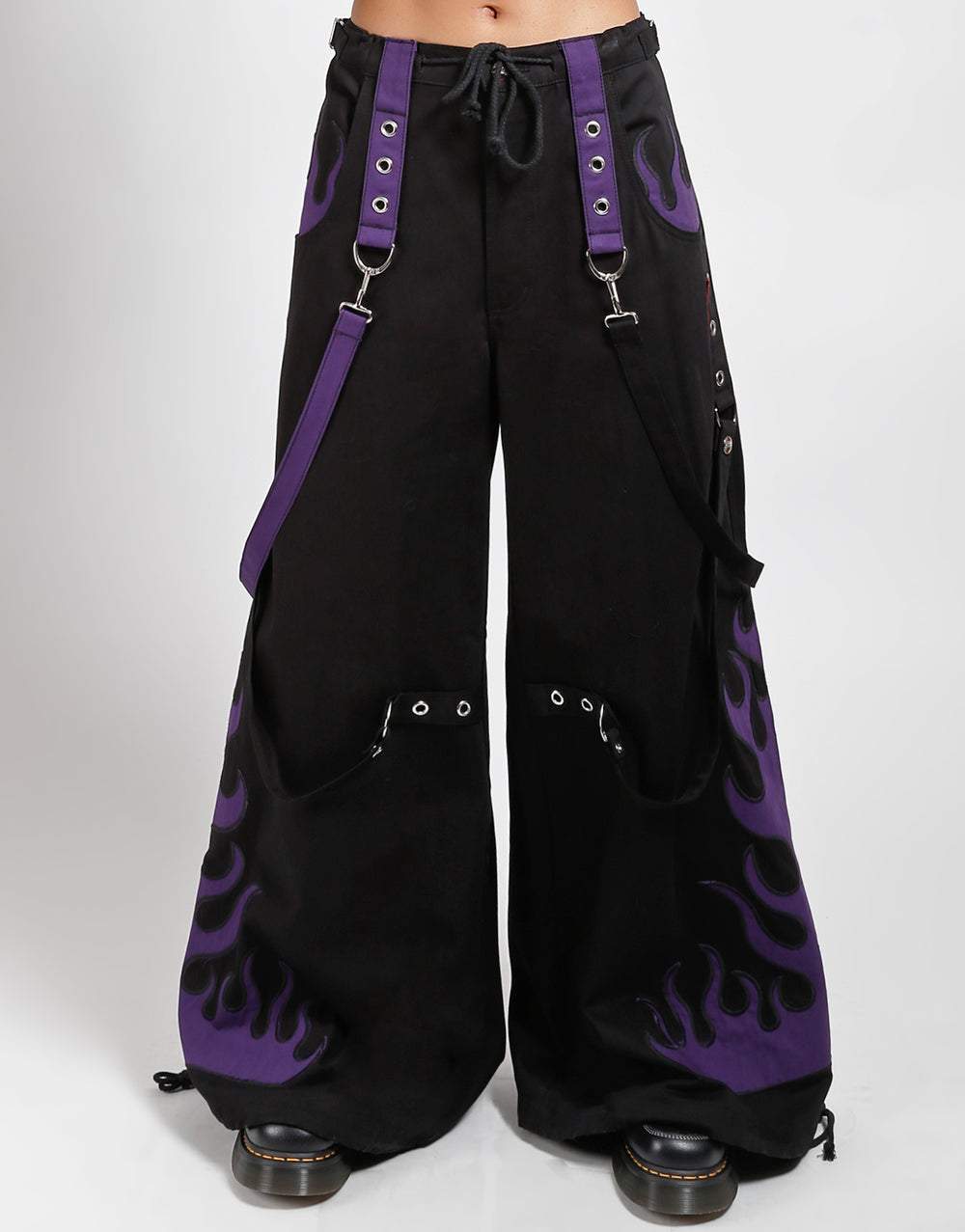 FLAME DARK STREET PANT PURPLE