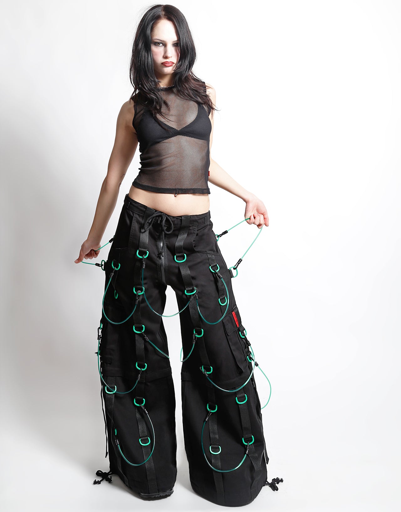 TRANSFUSION PANT GREEN STRAP