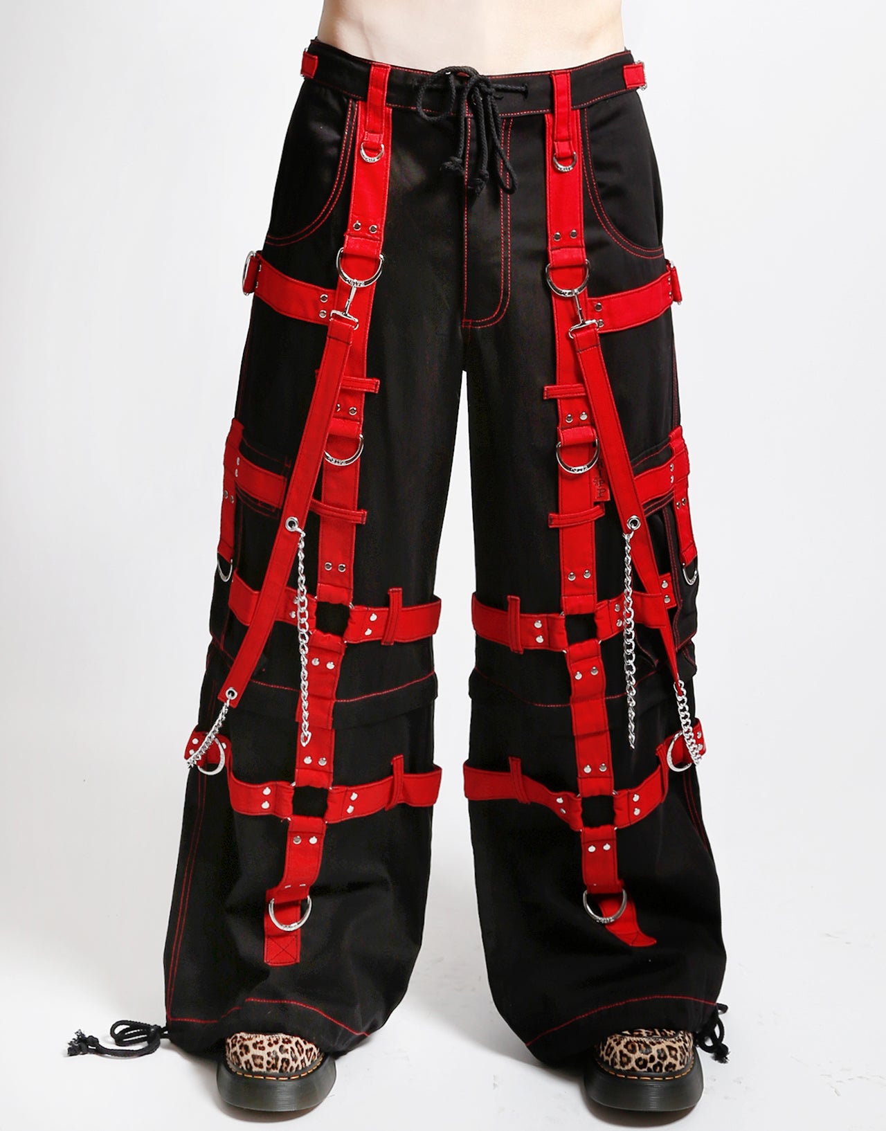 HARNESS DARK STREET PANT BLK/RED