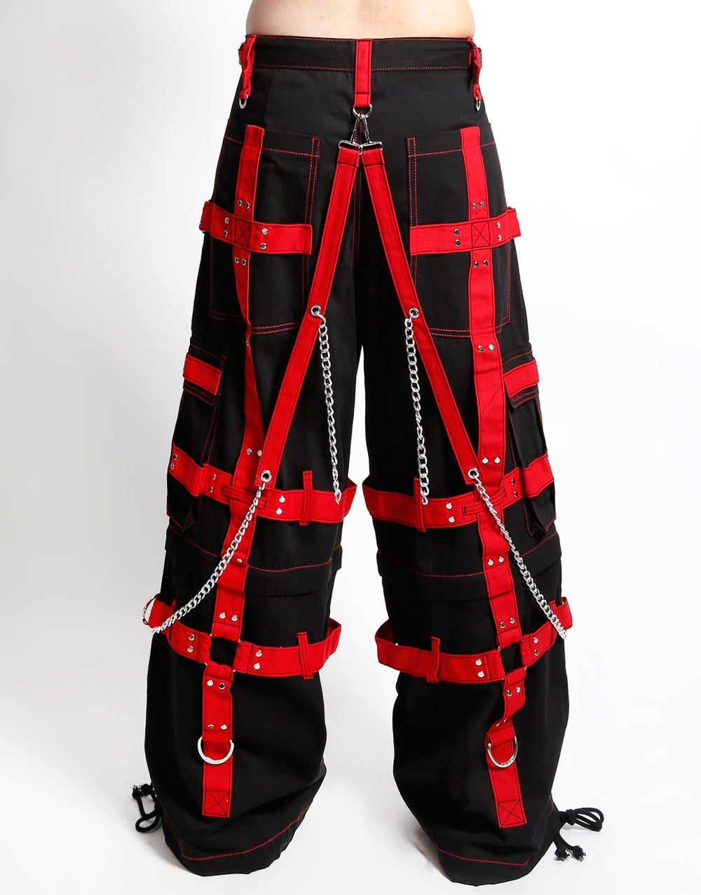 HARNESS DARK STREET PANT BLK/RED