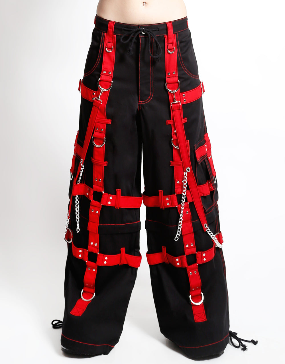 HARNESS DARK STREET PANT BLK/RED